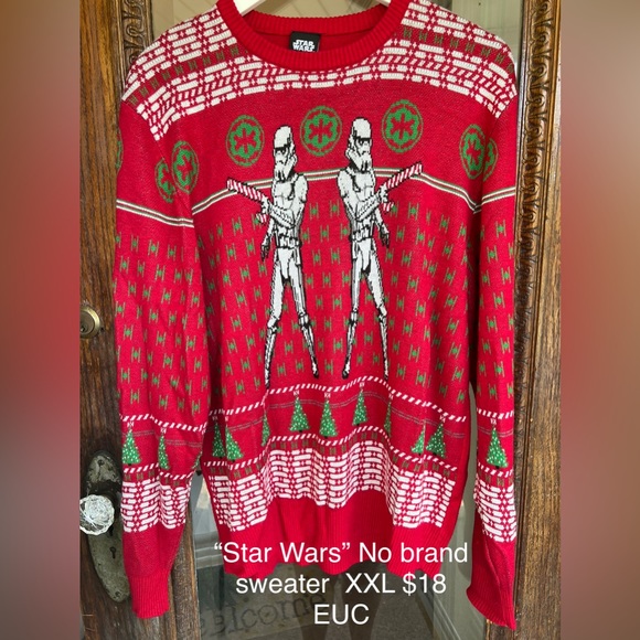 Star Wars Christmas sweater - Picture 1 of 1